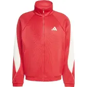 Adidas Stadium Full Zip Sweatshirt Rouge L Homme