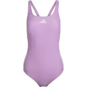 Adidas 3 Stripes C-back Swimsuit Violet,Rose 40 Femme