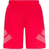 Adidas Boardshorts 'Big Bars' rouge clair / blanc
