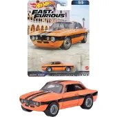 Mattel Hot Wheels HKD29 Fast and Furious - Alfa Romeo Julia Sprint GTA [3 ans et plus]