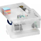 Really Useful Box 21C+2X6TCB Boîte de 21 litres avec 2x6 inserts