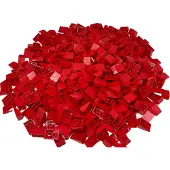 LEGO 3x2 Tuiles Rouge pour toit - 3298 NOUVEAU Quantité 500x