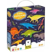 Sonstige Verlage Banana Panda - Puzzle I Love Dinosaures - 60 pièces.
