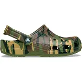 Crocs Classic Camouflage Clogs Vert EU 20-21 Enfants