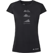 Vaude Tekoa Short Sleeve T-shirt Noir 44 Femme
