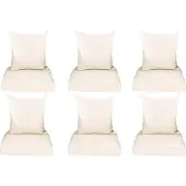 CLP lot de 12 housses de coussin Stavanger