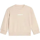 Adidas Survêtement 'Essentials' beige / blanc