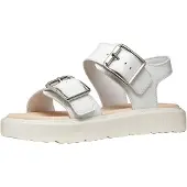 Geox J45dbh000bc Kodette Sandals Blanc EU 35 Fille