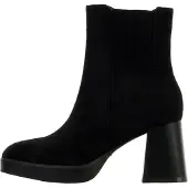 Super Mode Bottines 'Stiefeletten mit Zip-Absatz' noir
