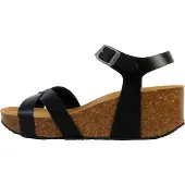 Plakton Sandales Compensées en cuir So Final
