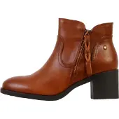 Super Mode Bottines à Zip - Camel