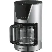 Cloer Cafetière filtre 5257 Cafetières filtre acier inoxydable-noir