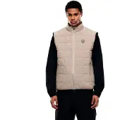 Emporio Armani pour homme. 7M001512_AF21509 Gilet Premium Shield beige (M), Casuel, Polyester