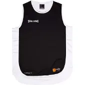 Spalding Hustle Maillot De Basketball Hommes - Noir / Blanc | Taille: XL
