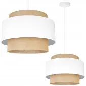 Light11 HOME Suspension, lustre, abat-jour, Boho Juta