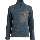Lundhags Flok Wool WS Pile, couche intermédiaire, bleu