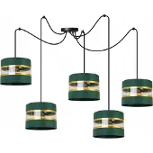 Light11 HOME Plafonnier suspendu Lustre Abat-jour moderne