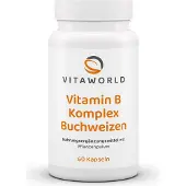 Vita-World GmbH Complexe de vitamines B au sarrasin (60 cps)