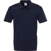 Uhlsport Essential Short Sleeve Polo Bleu 14-15 Years Garçon