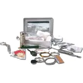 Mil-Tec Kit de survie avec boîte en aluminium