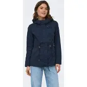 ONLY Parka mi-saison 'ONLLorca' bleu marine