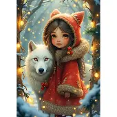 Bluebird Puzzle Puzzle Mon Ami le Loup - 200 à 499 pièces
