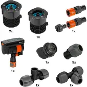 Gardena Pipeline Kit d'Équipement Arroseur Oscillant