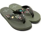 Brasileras Tongs Homme Antidérapantes confortables chaussures de plage/piscine/urbaines vert 43 EU -UBAZA
