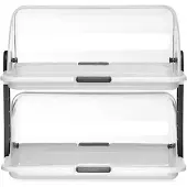 Hendi Présentoir Rolltop - double, 380x260x(H)355mm