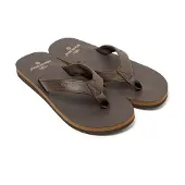 Brasileras Tongs Homme Antidérapantes confortables chaussures de plage/piscine/urbaines brun 46 EU -UBLED