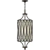 Elstead Lighting Suspension Walden, style victorien, bronze, 3xE14x60W, aluminium, dimensions : 395 x 30,5 x 30,5 cm, IP20,