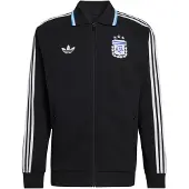 Adidas Veste de survêtement 'Argentina Away Anthem' noir / blanc