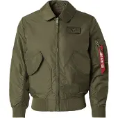 Alpha industries Cwu 36/p Tt Bomber Jacket Vert L Homme