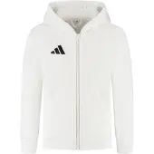 Adidas Entrada 26 Full Zip Sweatshirt Blanc 15-16 Years Enfants