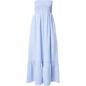 Vero Moda Awalisa Bandeau Ankle Sleeveless Midi Dress Bleu L Femme