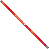 Kali Canne à pêche au coup Bazooka 600, rouge et orange, 5,95 m, rouge et orange, 5,95 m
