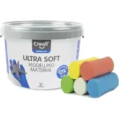 Havo Creall Ultra Soft Klei Kleur - 5 Kleuren Klei - 1100 gr.