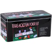 Ottosimon Other Brands Poker Set In Tin 200-Piece