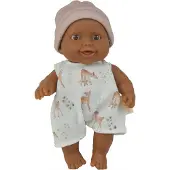 Paola Reina Poupée bébé Guillo, garçon aux yeux marron, 21 cm