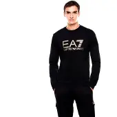 Emporio Armani pour homme. 7M002278_AF22266 Sweatshirt Core noir (3XL), Casuel, Coton