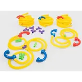 TickiT Jouets Kit d'échange tube vocal-téléphone - 35 pièces - Jouets éducatifs
