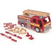 Tidlo Camion de pompiers en bois