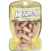 Hearos , Bouchons d'Oreille, NRR 32, 14 Paires