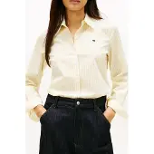 Tommy Hilfiger Chemisier 'Ess' jaune pastel / jaune clair