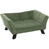Flamingo Sofa Damario canapé rectangulaire vert pour chien et chat
