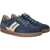 Gabor Chaussure à lacets bleu-gris / gris argenté / blanc