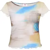 Mymo T-shirt bleu