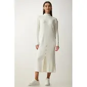Happiness İstanbul Robes en maille écru