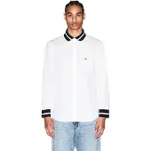 Armani Exchange pour homme. XM002267AF22640U0009 Polo type blanc (XXL), Casuel, Coton, Manche longue