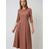 Trend Alaçatı Stili Robe marron